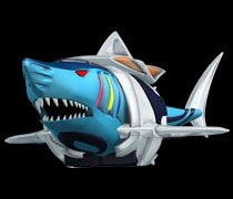 power rangers jungle fury shark zord